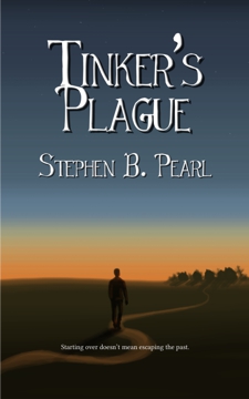 Tinker's Plague book cover - post apocalyptic, science fiction novel