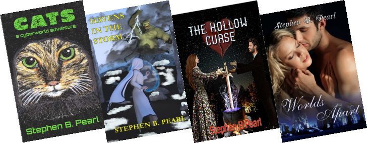 Stephen B. Pearl's speculative fiction books