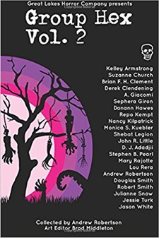 Group Hex Vol. 2 anthology  book cover - horror anthology, short stories